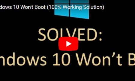 Windows 10 Bootloader Repair